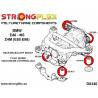 BMW E8X | E9X 4x4 05-11 | F20 F21 11- | F22 F23 | F30 F31 F34 | F32 F33 F36 | Strongflex 036241A: Rear subframe bush kit SPORT