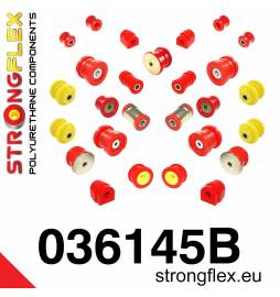 BMW E46 M3 |  Strongflex 036238A: Full suspension bush kit SPORT Strongflex - 4