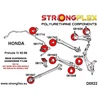 BMW E60 Sedan 03-10 xi xd | E61 Touring 03-10 xi xd |  Strongflex 036249A: Suspension bush kit SPORT Strongflex - 2