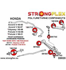BMW E90 E91 E92 xi 4x4 05-11 |  Strongflex 036216A: Suspension bush kit SPORT