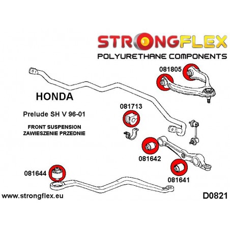 BMW E90 E91 E92 xi 4x4 05-11 |  Strongflex 036216B: Suspension bush kit
