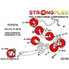 Honda S2000 AP2 04-09 |  Strongflex 086152A: Rear suspension bush kit SPORT AP2 Strongflex - 2