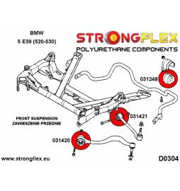 Honda S2000 AP2 04-09 |  Strongflex 086152B: Rear suspension bush kit AP2 Strongflex - 2