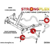 Honda S2000 AP2 04-09 |  Strongflex 086152B: Rear suspension bush kit AP2 Strongflex - 2