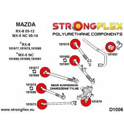 Honda Prelude IV 92-96 |  Strongflex 086202A: Front suspension bush kit SPORT