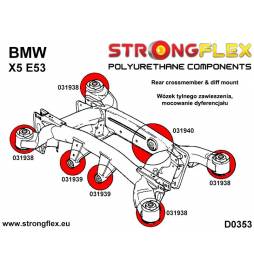 Honda Prelude IV 92-96 |  Strongflex 086204A: Full suspension bush kit SPORT Strongflex - 2