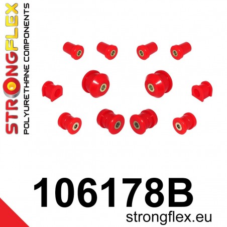 Honda Prelude IV 92-96 |  Strongflex 086204B: Full suspension bush kit