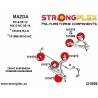 Honda Prelude IV 92-96 |  Strongflex 086204B: Full suspension bush kit Strongflex - 2