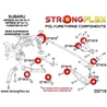 Honda S2000 AP1 99-04 |  Strongflex 086153B: Full suspension bush kit AP1 Strongflex - 2