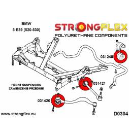 Honda Prelude V 96-01 |  Strongflex 086205B: Suspension polyurethane bush kit