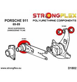  EJ | CRX del Sol 92-97 |  Strongflex 086069A: Full suspension bush kit SPORT
