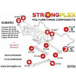 Lexus GS III 05-12 | IS II 05-13 |  Strongflex 216235A: Full suspension polyurethane bush kit SPORT Strongflex - 2