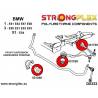 Lexus Altezza 99-05 | IS I 99-05 | JZX100 96-01 | JZX90 92-96 |  Strongflex 216232A: Front suspension bush kit SPORT