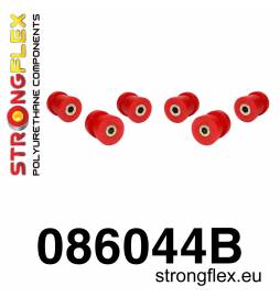 Mazda MX5 Miata NA 89-98 |  Strongflex 106127B: Rear suspension polyurethane bush kit Strongflex - 2