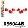 Mazda MX5 Miata NA 89-98 |  Strongflex 106127B: Rear suspension polyurethane bush kit Strongflex - 2