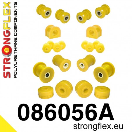 Mazda MX5 Miata NA 89-98 |  Strongflex 106128B: Full suspension polyurethane bush kit Strongflex - 1