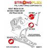 Mazda MX5 Miata NA 89-98 |  Strongflex 106128B: Full suspension polyurethane bush kit Strongflex - 3