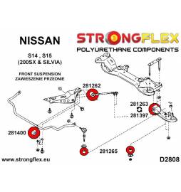 Mazda MX5 Miata NB 99-05 |  Strongflex 106137A: Full suspension polyurethane bush kit SPORT Strongflex - 4