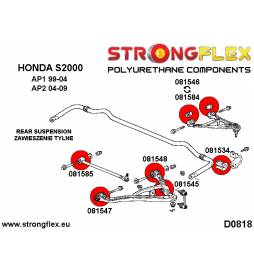 The Mazda MX5 Miata NC 05-14  Strongflex 106176A: Rear suspension bush kit Strongflex - 2
