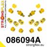 Mitsubishi Evo IV - V - VI |  Strongflex 126141A: Full suspension bush kit SPORT Strongflex - 2