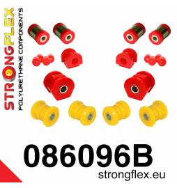 Mitsubishi Evo IV - V - VI |  Strongflex 126141B: Full suspension bush kit Strongflex - 4