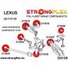 Nissan 100NX B13 90-94 | Sunny N14 90-95 |  Strongflex 286101B: Full suspension bush kit Strongflex - 3