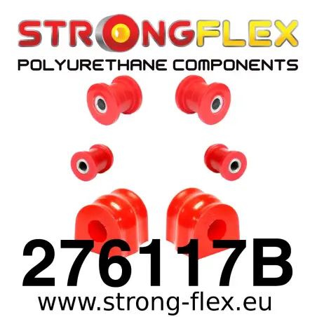 Nissan 200SX S14 94-99 | 200SX S15 99-02 |  Strongflex 286116A: Full suspension bush kit SPORT