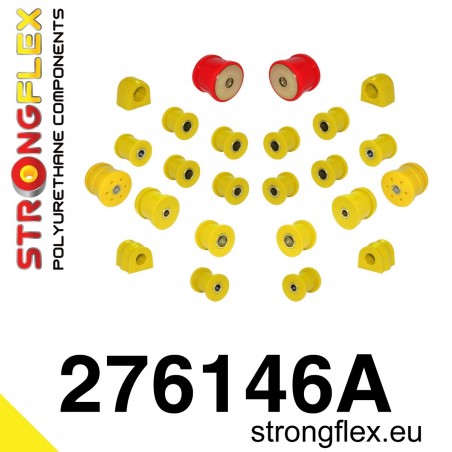 Nissan Skyline R33 93-98 | R34 97-02 |  Strongflex 286217A: Full suspension bush kit R33 R34 SPORT