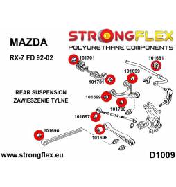 Nissan Skyline R33 93-98 | R34 97-02 |  Strongflex 286217A: Full suspension bush kit R33 R34 SPORT Strongflex - 2