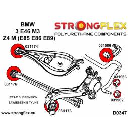 GG | Legacy/Outback BC BF BD BG BE BH | Strongflex 276034A: Front suspension bush kit SPOR
