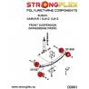 GG | Legacy/Outback BC BF BD BG BE BH | Strongflex 276037B: Rear suspension bush kit
