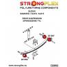 Subaru Forester SF | Impreza GC GF GD GG | Legacy/Outback BC BF BD BG | Strongflex 276077A: Full suspension bush kit SPORT Stron