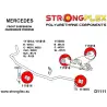 Subaru Legacy/Outback BE BH 98-03 | Legacy/Outback BL BP 03-09 |  Strongflex 276158B: Rear suspension bush kit Strongflex - 3