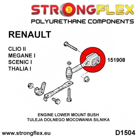 Subaru BRZ | FR-S | GT86 |  Strongflex 276192B: Front suspension bush kit