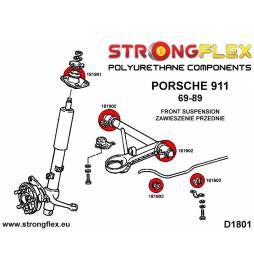 Subaru BRZ | FR-S | GT86 |  Strongflex 276194B: Full suspension bush kit Strongflex - 3