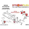 Subaru Forester SH 08-12 | Impreza GH GR 08-11 | Impreza GP GJ 12-15 |  Strongflex 276165B: Rear suspension polyurethane bush ki