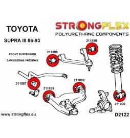 Subaru Impreza GH GR 08-11 | Impreza GP GJ 12-15 |  Strongflex 276166B: Full suspension bush kit