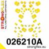 Toyota SC300 / SC400 | Soarer 91-00 | Supra IV 93-02 |  Strongflex 216179A: Rear suspension bush kit SPORT