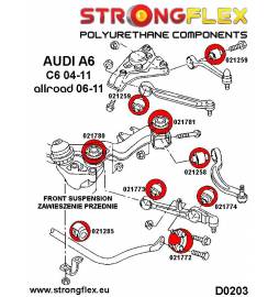 Toyota Celica VII 99-06 |  Strongflex 216161A: Front suspension bush kit SPORT