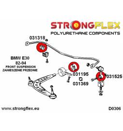Toyota SC300 / SC400  So Soarer 91-00  Sup Supra IV 93-02  |  Strongflex 216228A: Full suspension bush kit Strongflex - 6