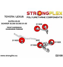 Toyota JZX100 96-01 JZX90 92-96  Strongflex 216241A: Full suspension bush kit Strongflex - 4