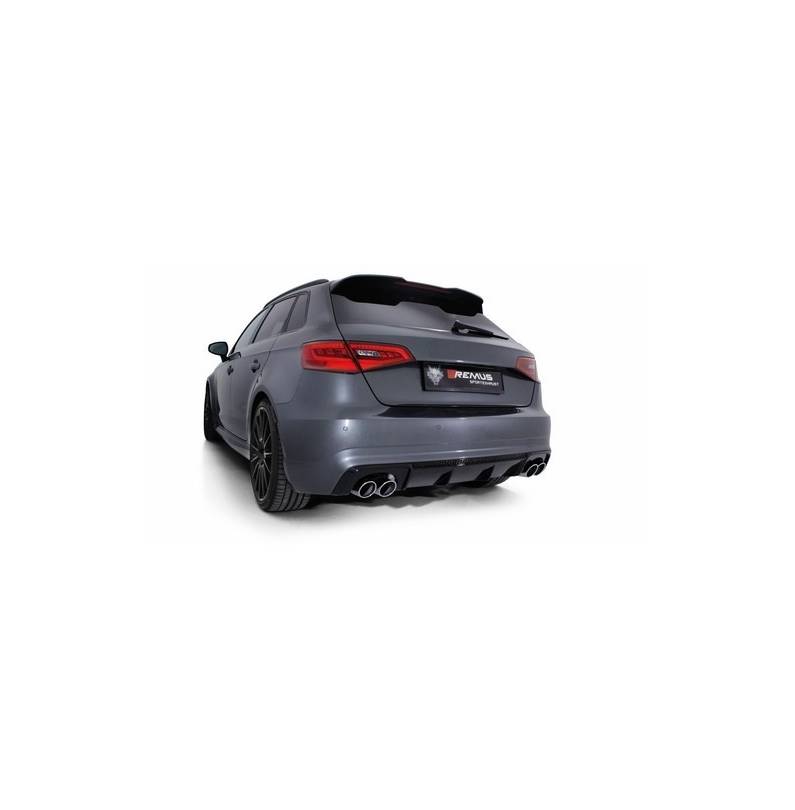 Audi RS3 8V Sportback año 4|2015- Tubo Escape Remus Duplex 047015 1500