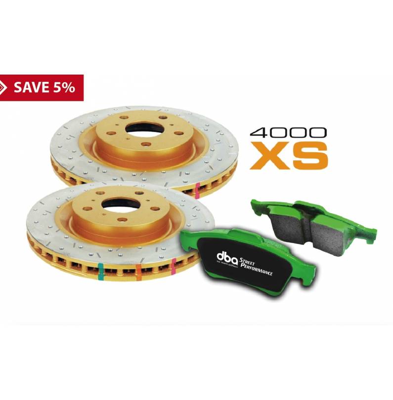 DBA Brake Kit (2x DBA 42656S-10 + DB1521XP)