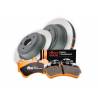 Toyta GT86 , Subaru BRZ MK1 290 mm DBA rear Brake Kit (2x DBA 2663S-10 + DB1789SP)