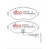 Nissan Skyline R32, R33, R34 300 mm rear DBA Brake Kit (2x DBA 4929S + DB1521XP)