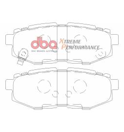 Subaru BRZ , Toyota GT86 286 mm rear DBA Brake Kit (2 x DBA 2659S-10 + DB1789SP)