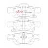 Nissan 370Z 350 mm rear DBA Brake Kit (2x DBA 42315S + DB2401XP)
