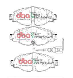 Audi A1, A3 8P, S1, Q3, TT 8J, León 1P/5F, VW Golf 5/6 312 mm front DBA Brake Kit (2x DBA 2806E + DB1849SP)