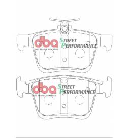 Audi A3 8P/8V, TT 8S, León 1P/5F, Golf 6/7 272 mm rear DBA Brake Kit (2x DBA 2814S + DB2384SP)