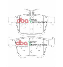 VAG Audi A3 8V, Q3 F3, TT 8S, Golf MK7, Tiguan 300 mm rear DBA Brake Kit (2x DBA 2837E + DB2384SP)